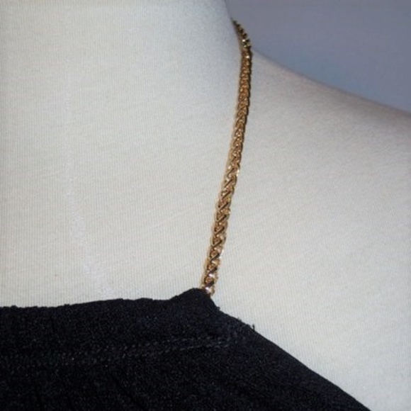 NWT Express Sexy Black Mesh Tier Top - Picture 4 of 7